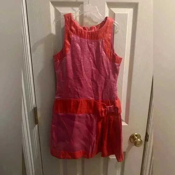 laundry Pink and Red Dress with Bow - Picture 4 of 5